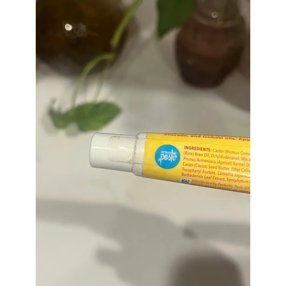 Perfectly Posh Good For Yuzu Lip Oil Sugared Yuzu Grapefruit Retired Rare